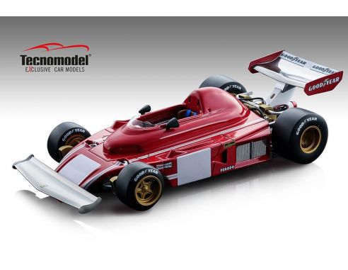Tecnomodel TMD1889C FERRARI 312 B 3 TEST MONZA 1974 CLAY REGAZZONI 1:18 Modellino