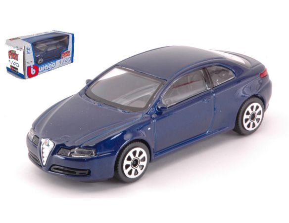 BBURAGO BU30180B ALFA ROMEO GT 2003 DARK BLUE 1:43 Modellino