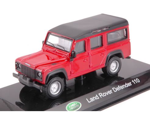 BBURAGO BU32060R LAND ROVER DEFENDER 110 RED HARD CASE 1:43 Modellino