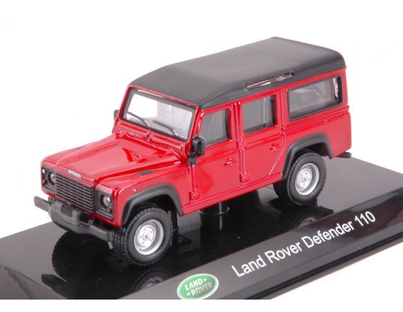 BBURAGO BU32060R LAND ROVER DEFENDER 110 RED HARD CASE 1:43 Modellino