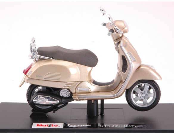 Maisto MI16889G VESPA GTS 300 2017 GOLD 1:18 Modellino