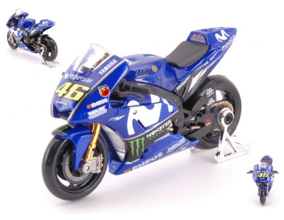 Maisto MI31594R YAMAHA VALENTINO ROSSI 2018 MOTOGP N.46 1:18 Modellino