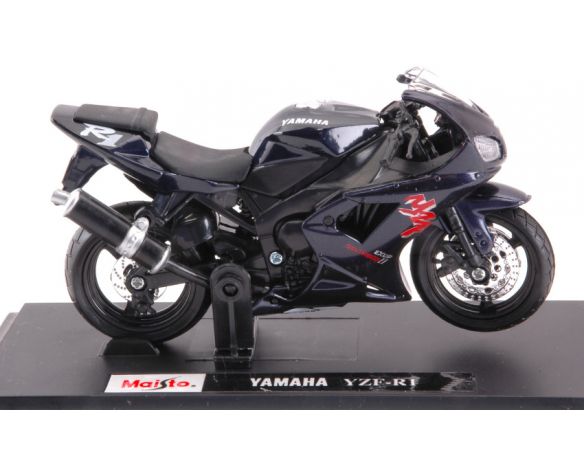 Maisto MI321B YAMAHA YZF-R1 BLUE 1:18 Modellino