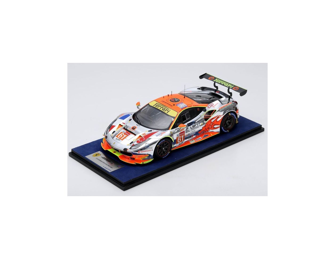 Looksmart Ferrari 1/18 #61 クリアウォーターレーシング