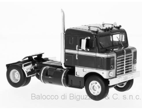 Ixo model TR036 KENWORTH BULLNOSE 1950 BLACK/RED 1:43 Modellino