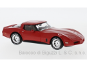 Ixo model CLC309N CHEVROLET CORVETTE C3 1980 RED 1:43 Modellino