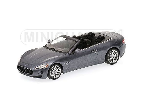 Minichamps PM400123931 MASERATI GRANCABRIO 2010 GREY 1:43 Auto Stradali