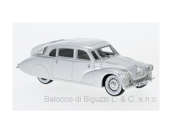 Neo Scale Models NEO47166 TATRA 87 1940 SILVER 1:43 Modellino