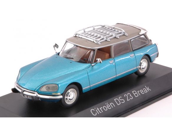 Norev NV155046 CITROEN DS 23 BREAK 1974 DELTA BLUE METALLIC 1:43 Modellino