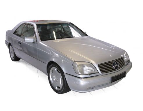Norev NV183446 MERCEDES S600 COUPE 1998 SILVER 1:18 Modellino