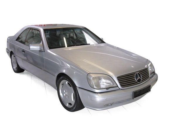 Norev NV183446 MERCEDES S600 COUPE 1998 SILVER 1:18 Modellino