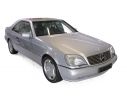 Norev NV183446 MERCEDES S600 COUPE 1998 SILVER 1:18 Modellino