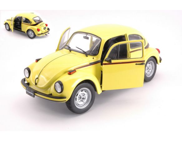 Solido SL1800511 VW BEETLE 1303 SPORT 1974 YELLOW 1:18 Modellino