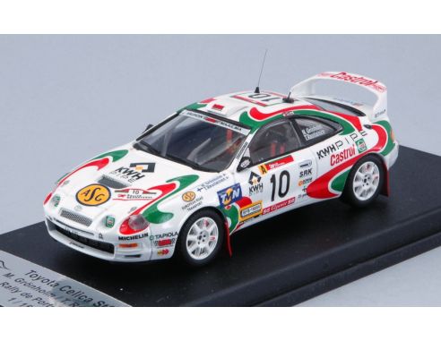 Trofeu TFRRAL83 TOYOTA CELICA GT FOUR N.10 RALLY OF PORTUGAL 1997 GRONHOLM-RAUTIAIN.1:43 Modellino