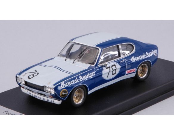 Trofeu TFRRDE16 FORD CAPRI 2600 RS N.78 DRM 1973 KLAUS LUDWIG 1:43 Modellino