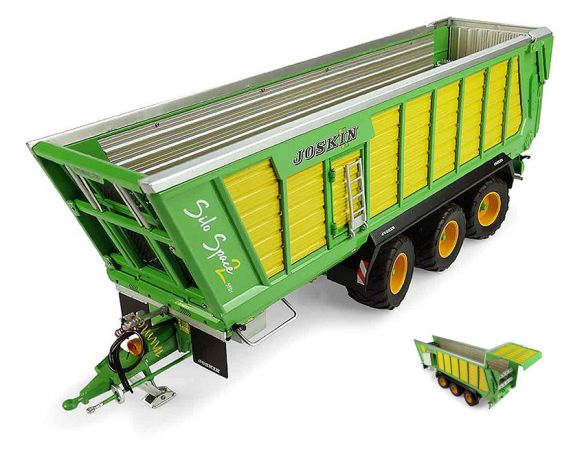 Universal Hobbies UH5336 RIMORCHIO JOSKIN SILO SPACE 2 SILAGE TRAILER 1:32 Modellino
