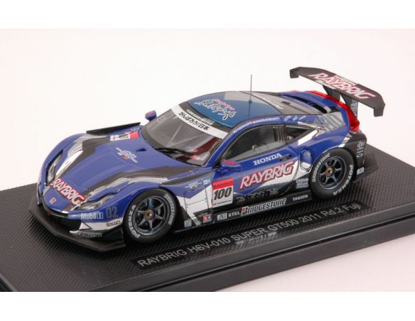 Ebbro EB44549 HONDA HSV-010 N.100 FUJI SUPER GT 2011 1:43 Modellino