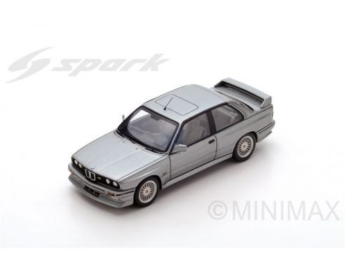 Spark Model S8000 BMW M3 (E30) EVO 1 1985 SILVER 1:43 Modellino