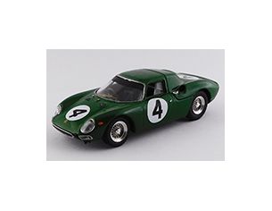 Best Model BT9762 FERRARI 250 LM N.4 2nd TOURIST TROPHY 1964 DAVID PIPER 1:43 Modellino