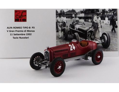 Rio RI4360-2 ALFA ROMEO P3 N.24 WINNER MONZA 1932 T.NUVOLARI 1:43 Modellino