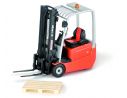 Ros RS00146 MULETTO BT BRANDED FORKLIFT ORANGE 3 WHEELS 1:23 Modellino