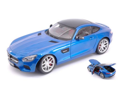 Maisto MI38131B MERCEDES AMG GT BLUE 1:18 Modellino