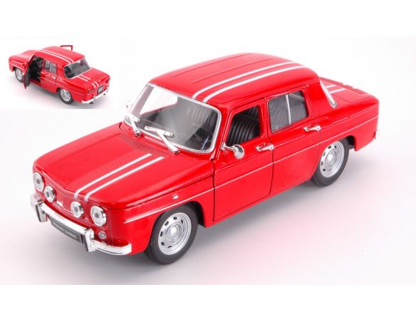 Welly WE24015R RENAULT 8 GORDINI 1963 RED 1:24 Modellino