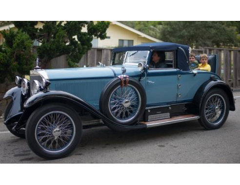 Matrix MX41302-202 MERCEDES 630K SPORT CLOSED BY HIBB.& DARRIN  1927 LIGHT BLUE/BLUE 1:43 Modellino