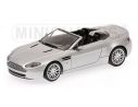 Minichamps PM400137430 ASTON MARTIN V8 VANTAGE ROADSTER 2009 SILVER 1:43 Modellino