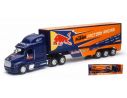 New Ray NY14393 RED BULL KTM FACTORY RACING TEAM TRUCK 1:32 Modellino