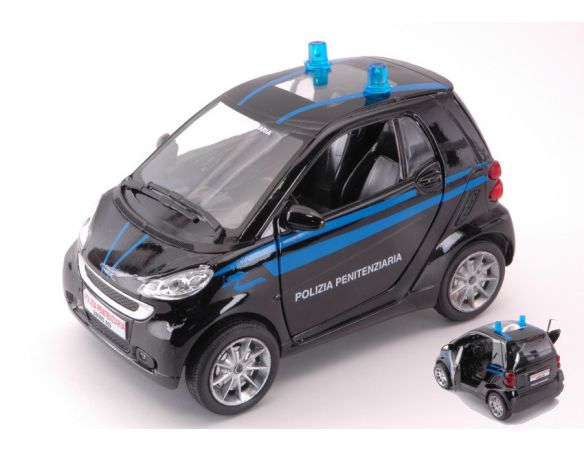 New Ray NY71463 SMART FORTWO POLIZIA PENITENZIARIA 1:24 Modellino