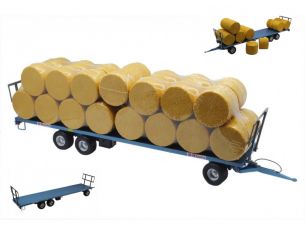 Replicagri REPLI233 RIMORCHIO MAUPU CON ROTOBALLE 1:32 Modellino