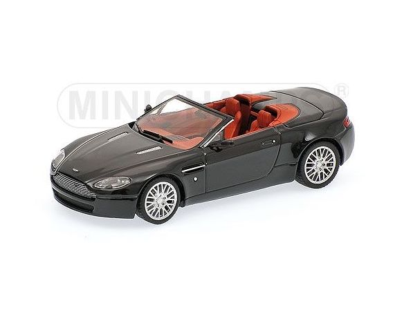 Minichamps PM400137431 ASTON MARTIN V8 VANTAGE ROADSTER 2009 BLACK 1:43 Auto Stradali