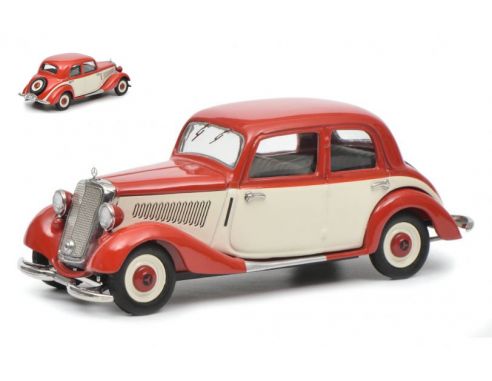 Schuco SH2470 MERCEDES 170 V 1936 RED/WHITE 1:43 Modellino