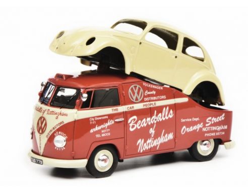 Schuco SH9078 VW T1Aa BEARDALLS OF NOTTINGHAM 1:43 Modellino
