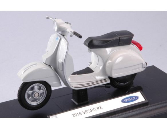 Welly WE39178C VESPA PX 125 2016 WHITE 1:18 Modellino