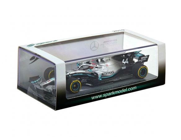 Spark Model S6072 MERCEDES F1 W10 V.BOTTAS 2019 N.77 WINNER AUSTRALIAN GP 1:43 Modellino