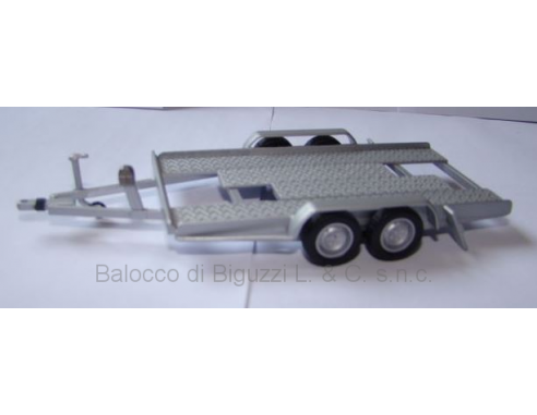 Ixo model TRL003-S TRAILER SILVER 1:43 Modellino