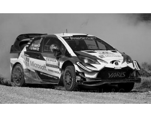 Ixo model RAM678 TOYOTA YARIS WRC N.9 3rd RALLY ITALIA SARDEGNA 2018 LAPPI-FERM 1:43 Modellino