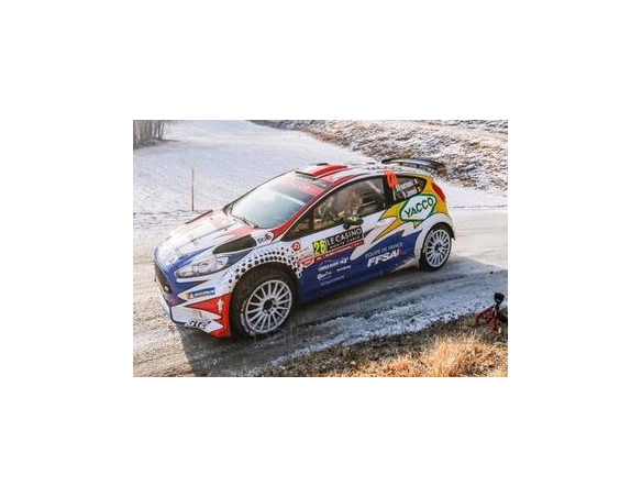 Ixo model RAM703 FORD FIESTA R5 WRC N.26 10th RALLY MONTE CARLO 2019 FORMAUX-JAMOUL 1:43 Modellino