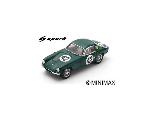 Spark Model S5076 LOTUS ELITE N.42 11th LM 1959 J.WHITMORE-J.CLARK 1:43 Modellino