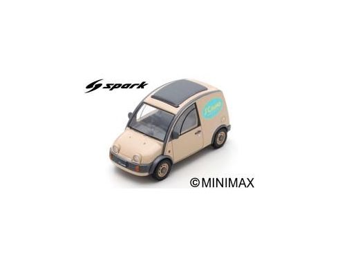 Spark Model S6203 NISSAN S-CARGO PRESENTATION 1989 BEIGE 1:43 Modellino
