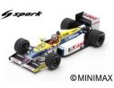 Spark Model S7481 WILLIAMS FW11 NIGEL MANSELL 1986 N.5 WINNER BELGIAN GP 1:43 Modellino