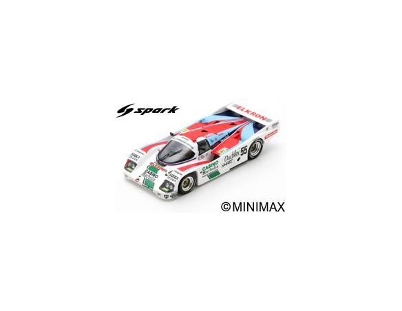 Spark Model S7510 PORSCHE 962C N.55 10th LM 1986 P.ALLIOT-P.ROMERO-M.TROLLE 1:43 Modellino