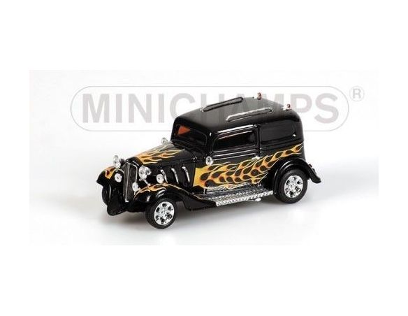 Minichamps PM400142260 AMERICAN HOR ROD BLACK 1:43 Modellino