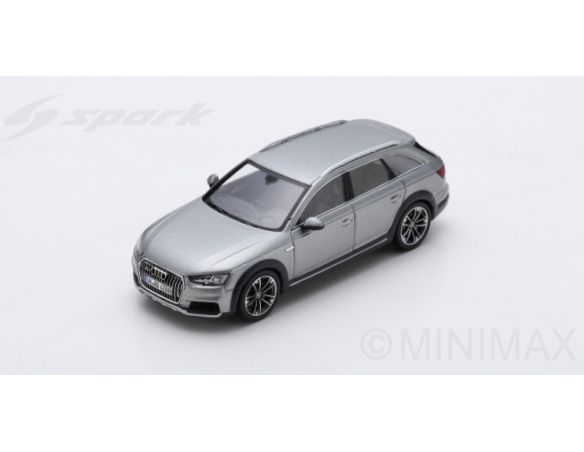Spark Model S8152 AUDI A4 ALLROAD QUATTRO 2016 FLORET SILVER 1:43 Modellino