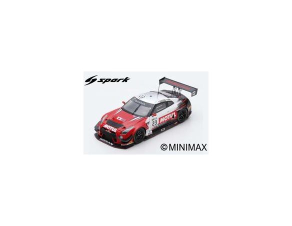 Spark Model SB182 NISSAN GT-R N.23 24 H SPA 2017 L.ORDONEZ-A.BUNCOMBE-K-CHIYO 1:43 Modellino