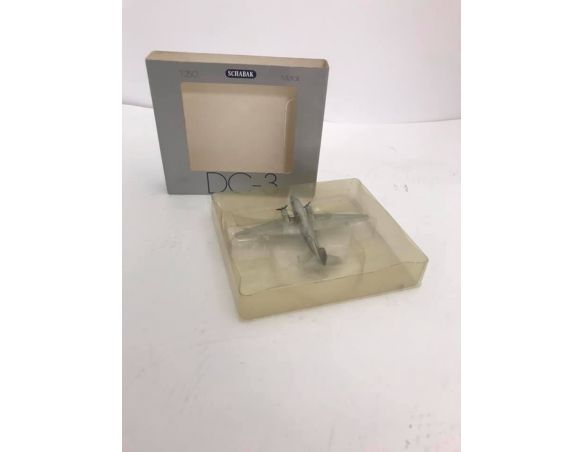 Schabak Aeroplano in Metallo Douglas DC-3 Delta Air Lines 1/250 Modellino Schabak Aeroplano in Metallo Douglas DC-3 Delta Air Lines 1/250 Modellino