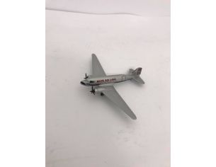 Schabak Aeroplano in Metallo Douglas DC-3 Delta Air Lines 1/250 Modellino