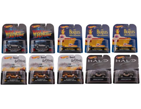 Hot Wheels HWDMC55956G ASSORTIMENTO MOVIE 1:64 Pz.10 Modellino